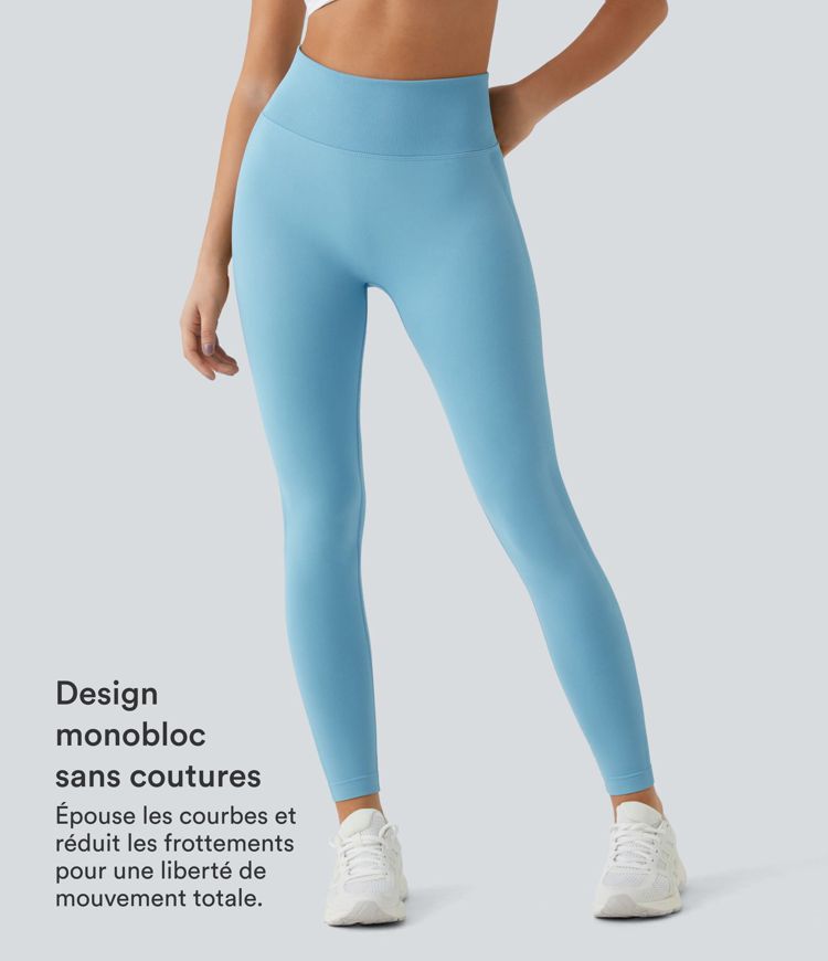 Legging push-up taille haute froncé sans couture OneForm Seamless Flow