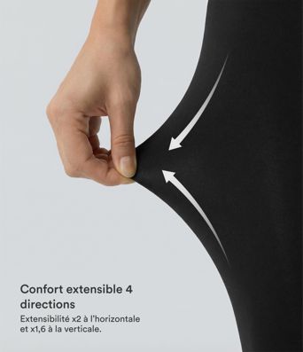 Legging yoga gainant effet push-up taille moyenne sans couture OneForm Seamless Flow