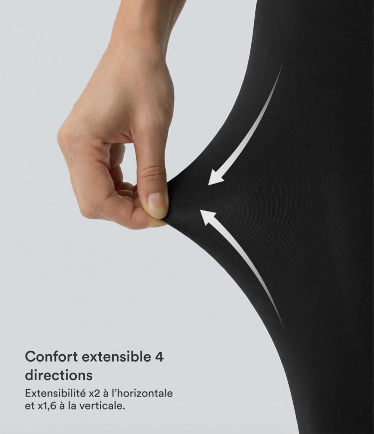 Legging yoga gainant effet push-up taille moyenne sans couture OneForm Seamless Flow