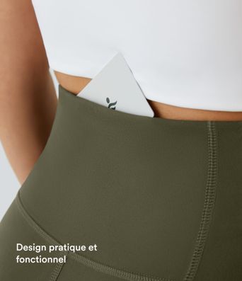 Legging uni taille haute DayStretch avec poches