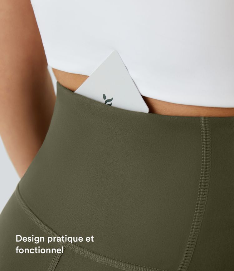 Legging uni taille haute DayStretch avec poches