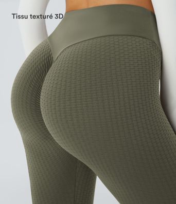 Legging effet push-up taille haute jacquard sans couture OneForm Seamless Flow