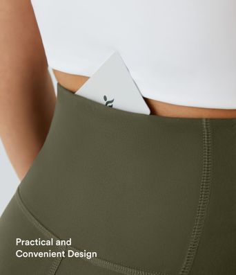 DayStretch High Waisted Pocket Plain Leggings