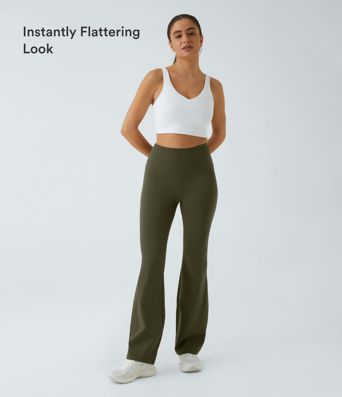 DayStretch High Waisted Pocket Plain Leggings
