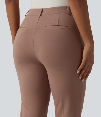 Halara Flex™ Mid Rise Work Bootcut Pants with Pockets