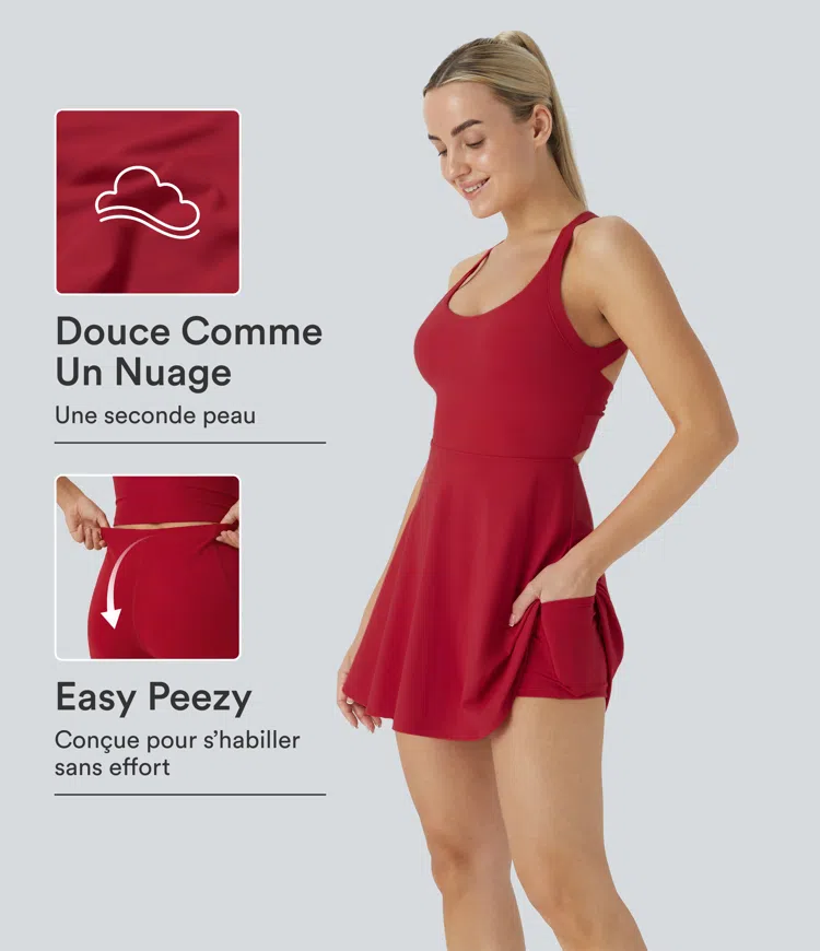 Salsa Softlyzero™ Airy Robe Sport Torsadée Dos Nu Édition Easy Peasy / 1
