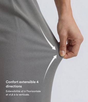 Pantalon tailleur évasé taille haute Halara Flex™ DayStretch avec poches Pantalon tailleur évasé taille haute Halara Flex™ DayStretch avec poches