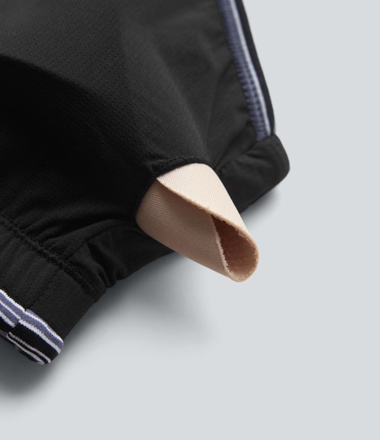 Halara UltraSculpt™ Jacquard Stripe Low Support U-Neck Cut-out Built-in Bra Yoga Sports Bra