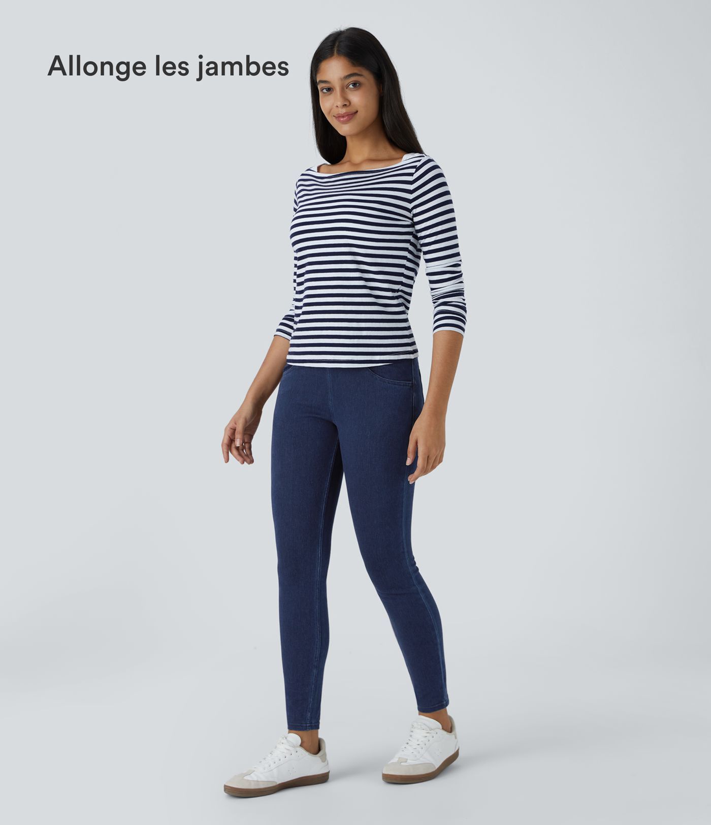 Halara Flex™ Jegging Travail Taille Haute Croisé Poches Multiples Tricot Extensible