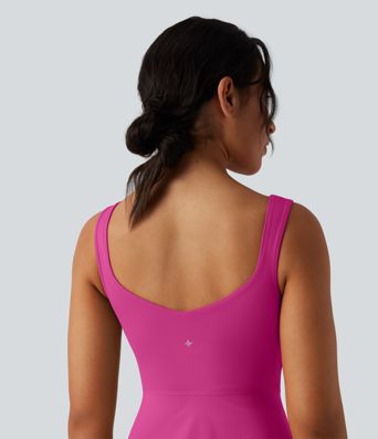 SoftlyZero™ Airy 2-in-1 Cool Touch Mini Tennis Active Dress with Pocket-Easy Peezy Edition-UPF50+