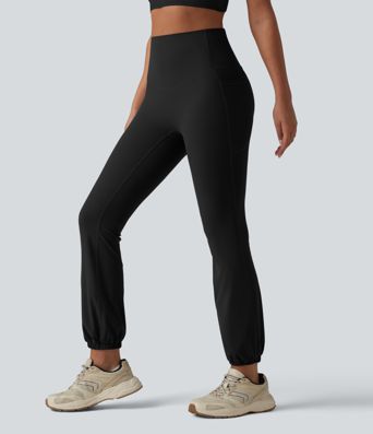 Halara Ultrasculpt™ - Yoga-Jogginghose mit hohem Bund, Seitentaschen und Bauchkontrolle