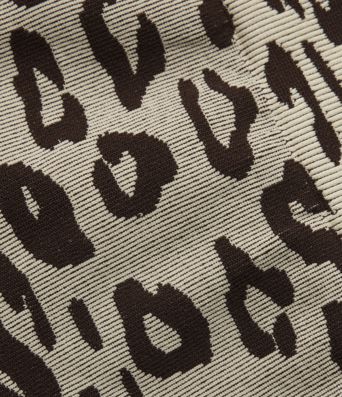 OneForm Brassière de sport de yoga sans couture imprimé léopard bretelles ajustables froncée avec soutien-gorge intégré