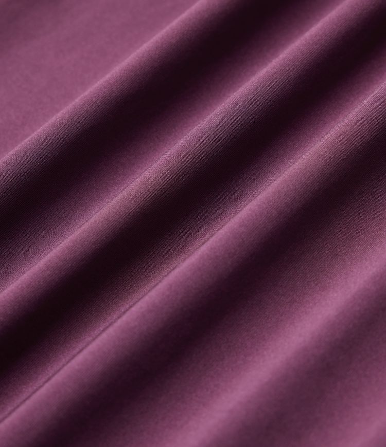 Mock Neck Sleeveless Keyhole Back Stretchy Satin-Like Cool Touch Midi Dress