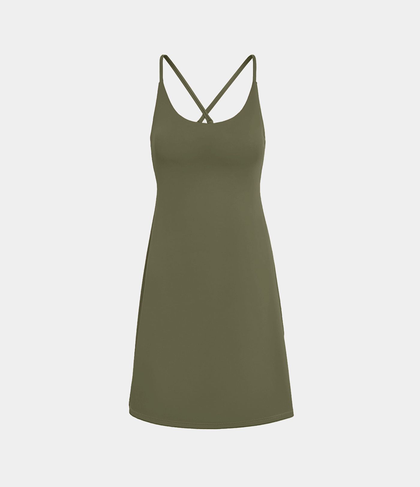 SoftlyZero™ Plush - 2-in-1 Mini Dress with Side Pockets - D-F Cups