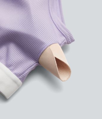 One Shoulder Short Sleeve Pleated Waffle Casual Romper with Pockets-Easy Peezy Edition