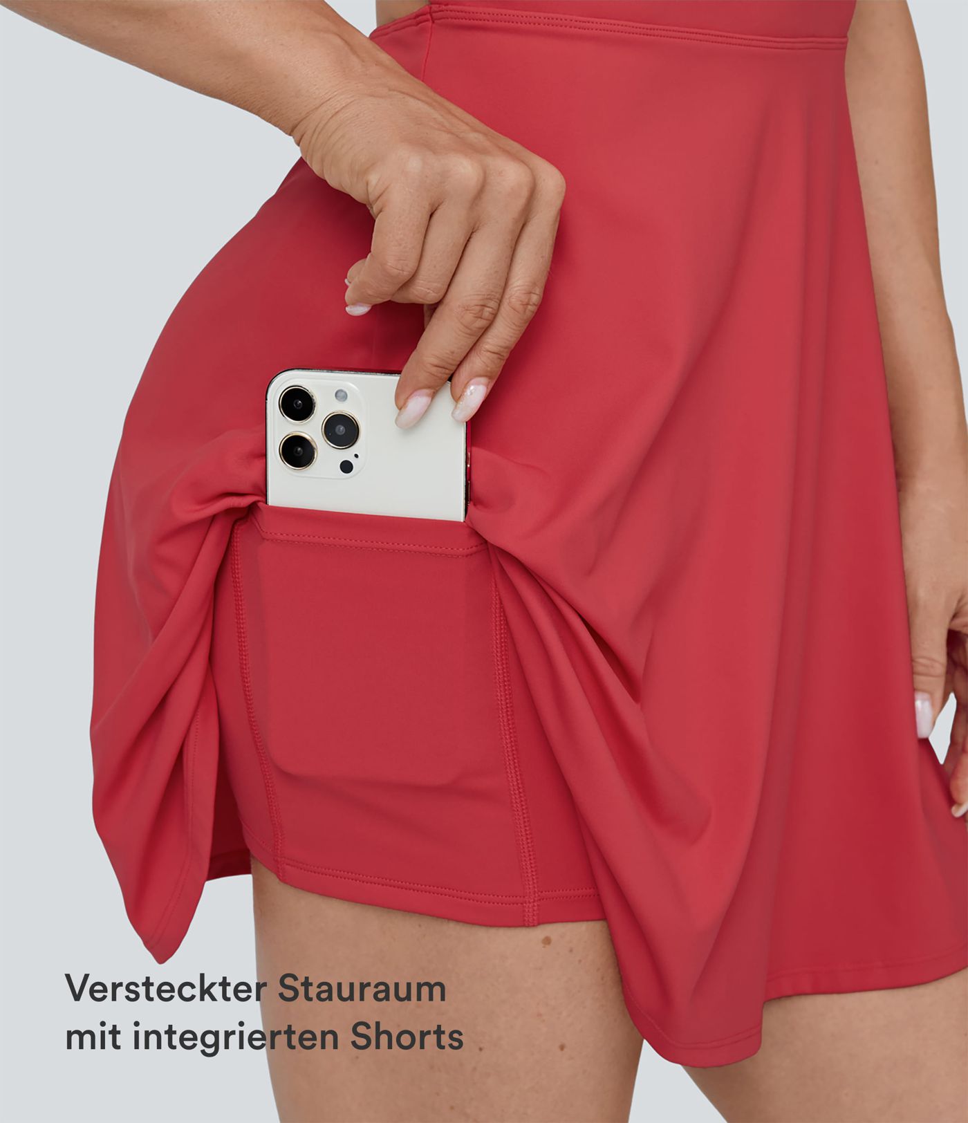 Ausgestelltes Mini-Tanzkleid - D-F Cups
