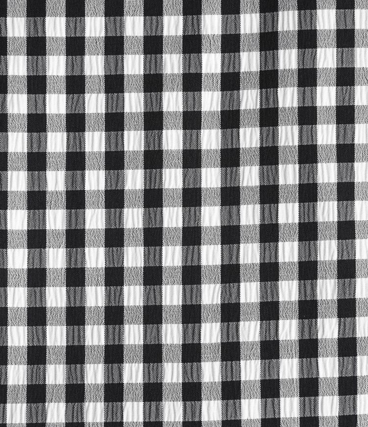 Mid Rise Drawstring Baggy Gingham Casual Trousers with Pockets