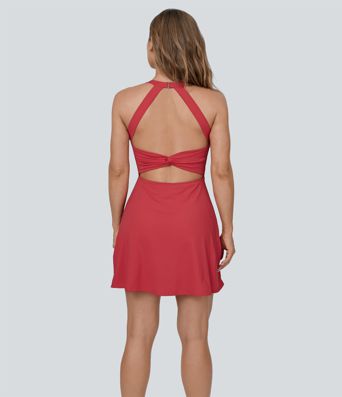 Robe de sport danse mini évasée D-F
