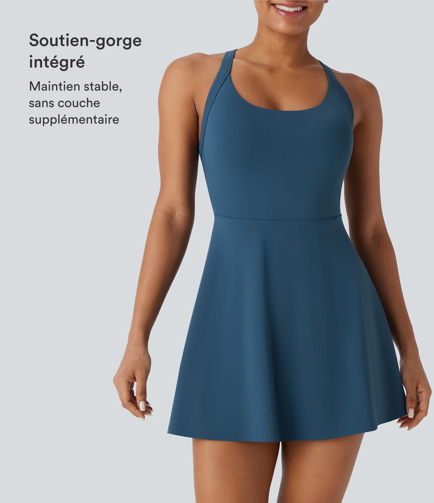 Robe de sport danse SoftlyZero™ Airy coques moulées toucher frais édition Easy Peasy D-F