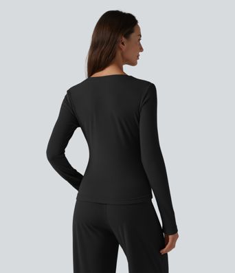 Long Sleeve Lounge Top