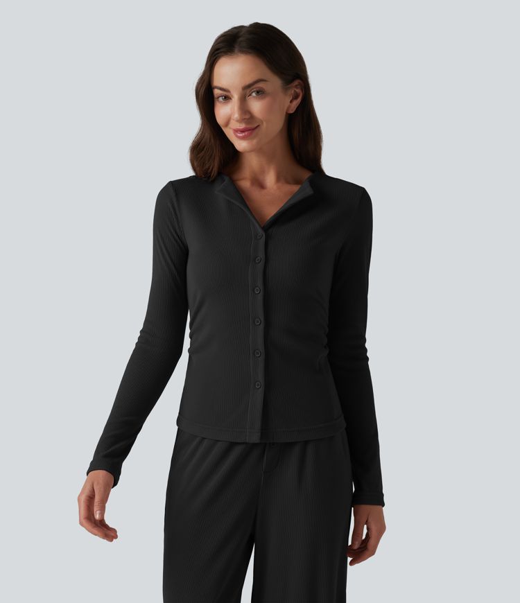 Long Sleeve Lounge Top