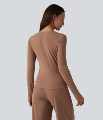 Long Sleeve Lounge Top