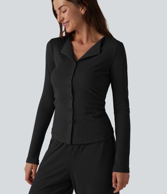 Long Sleeve Lounge Top