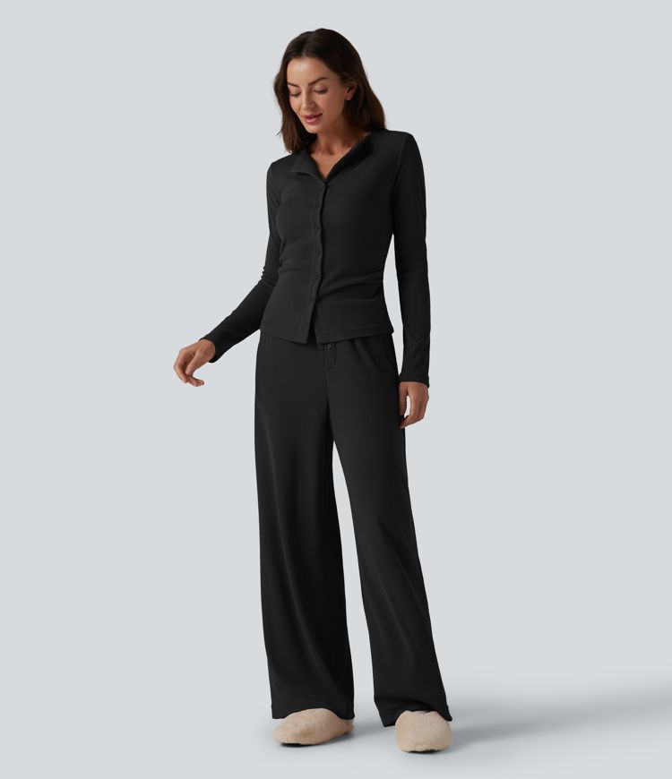 Long Sleeve Lounge Top