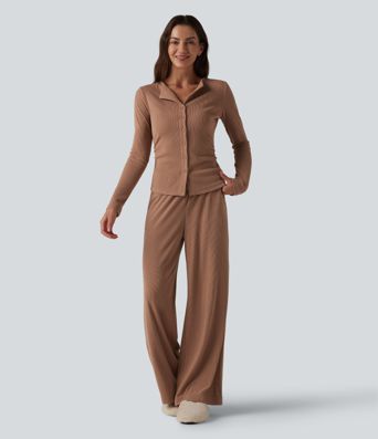 Long Sleeve Lounge Top