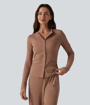 Long Sleeve Lounge Top