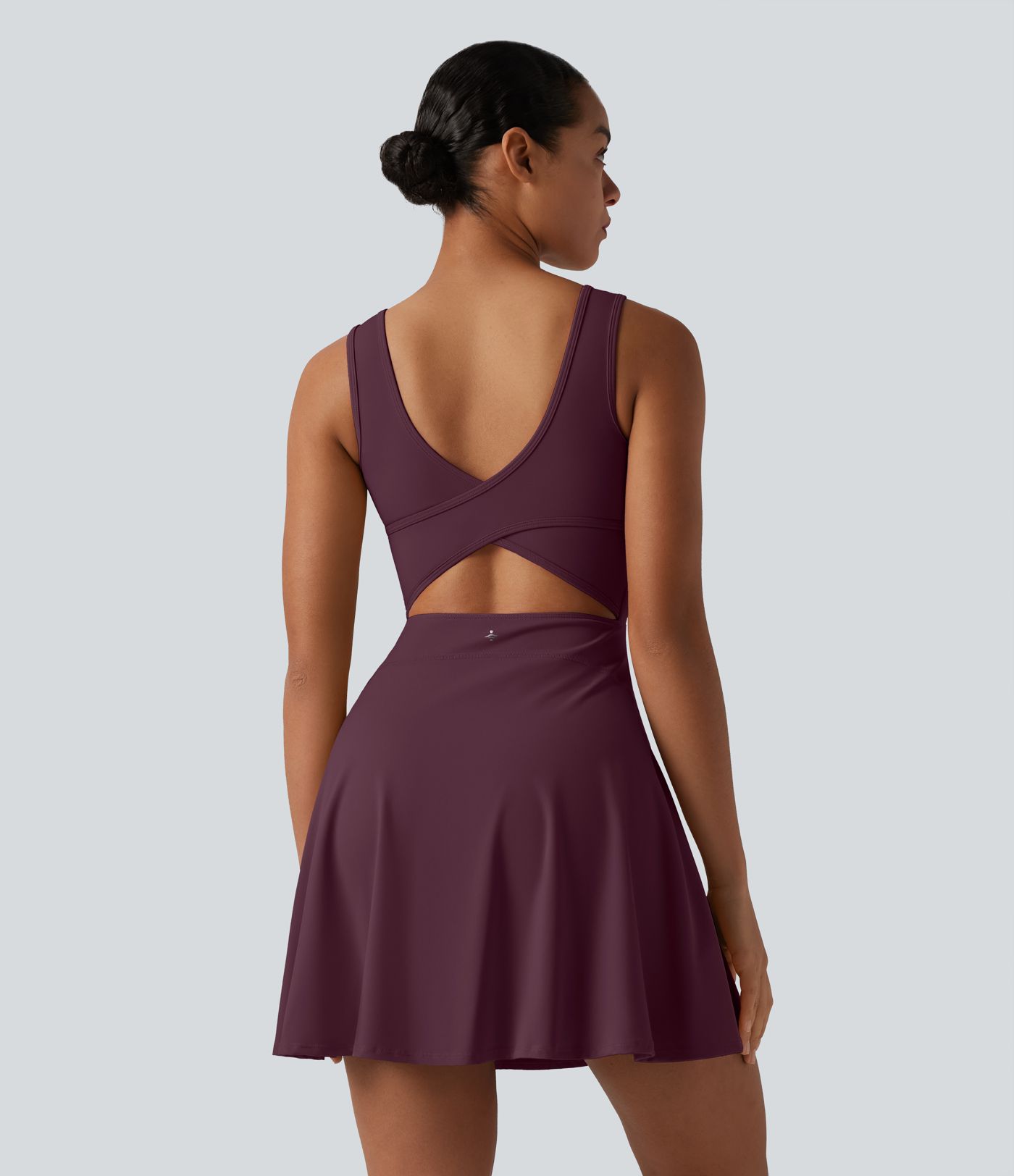SoftlyZero™ Airy 2-in-1 Cool Touch Mini Dance Active Dress with Pockets-Easy Peezy Edition-Longer Length
