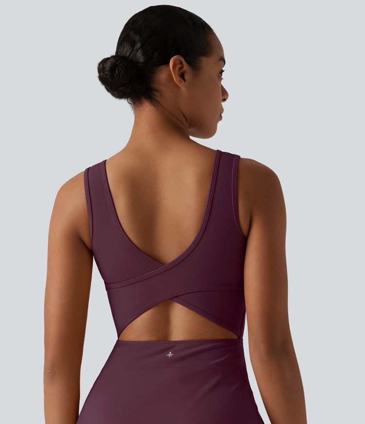 SoftlyZero™ Airy 2-in-1 Cool Touch Mini Dance Active Dress with Pockets-Easy Peezy Edition-Longer Length