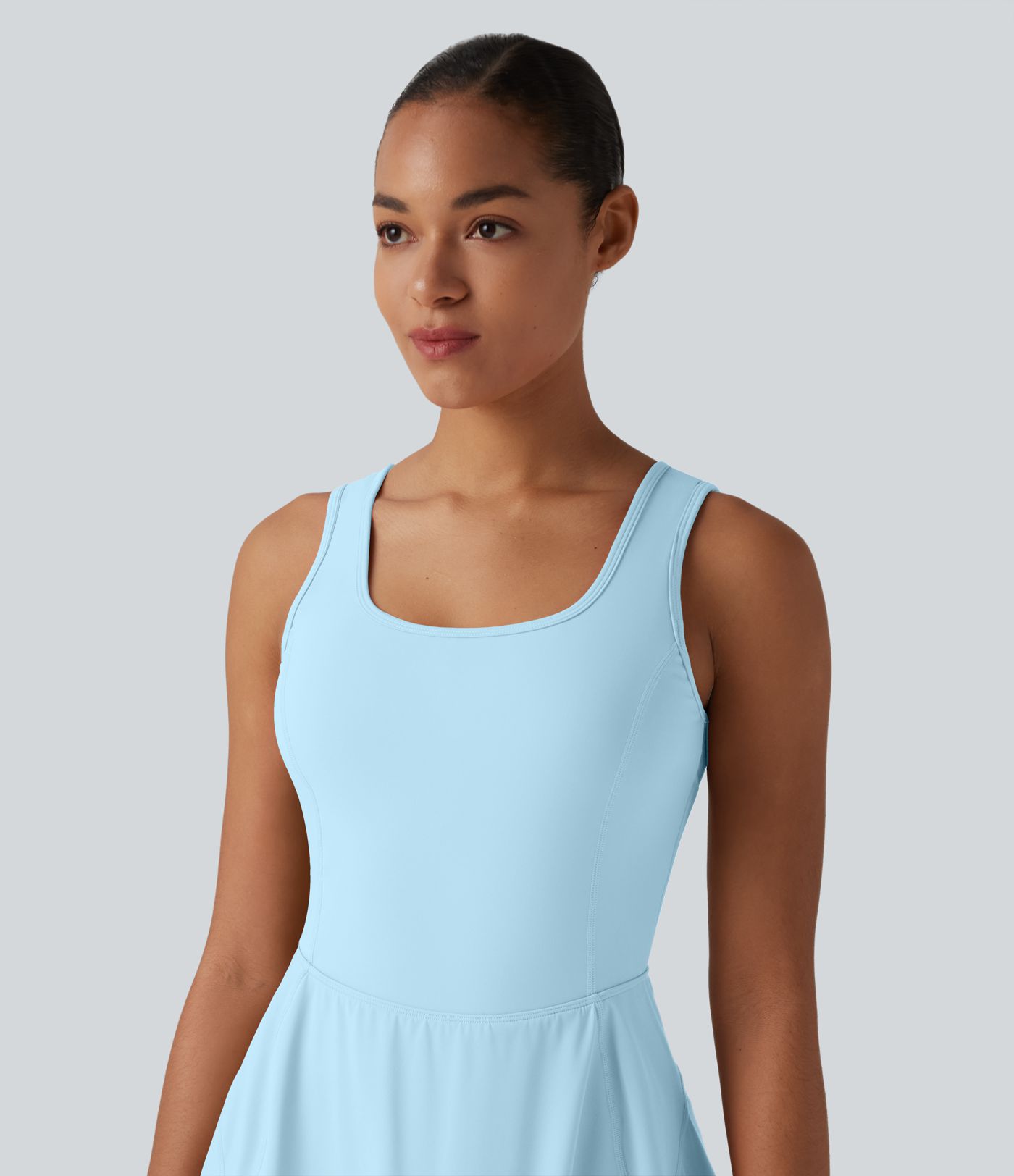 SoftlyZero™ Airy 2-in-1 Cool Touch Mini Dance Active Dress with Pockets-Easy Peezy Edition-Longer Length