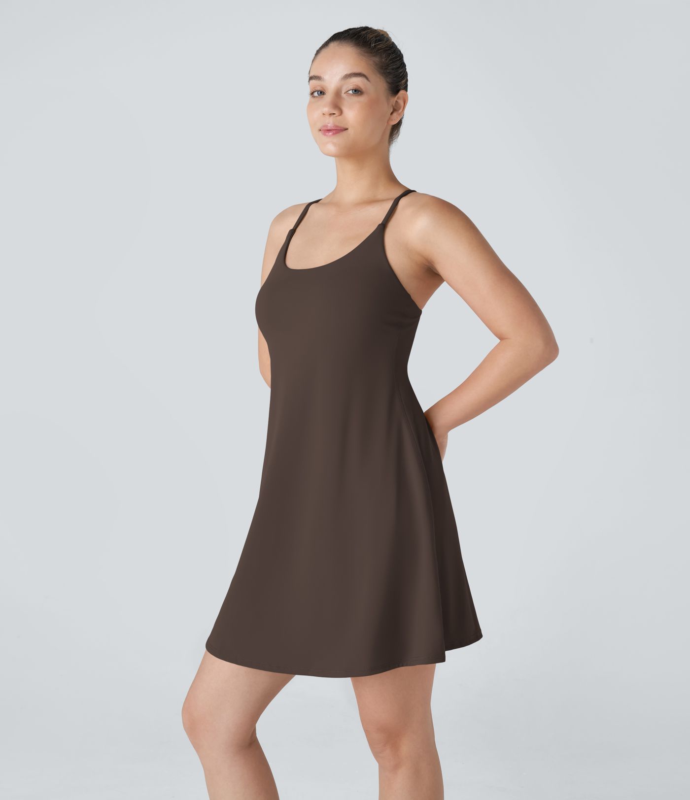 SoftlyZero™ Plush Backless Active Dress-Longer Length-Easy Peezy Edition