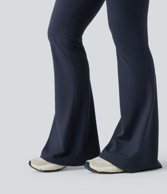 Halara UltraSculpt™ High Waisted Scrunch Butt Lifting Tummy Control Shaping Yoga Flare Leggings with Pockets