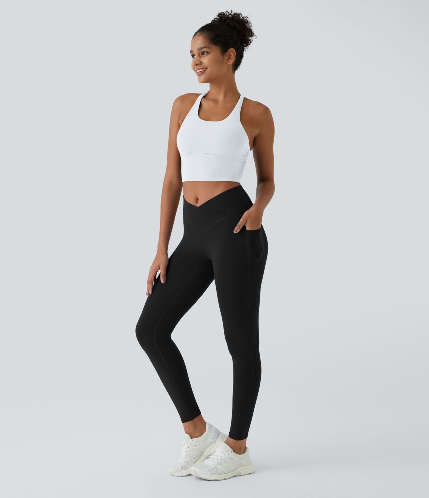 Softlyzero™ Legging Unis Poches Croisées Softlyzero™ Legging Unis Poches Croisées