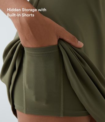 Everyday Softlyzero™ Plush Vestido tirante doble sin espalda torcida 2 piezas ejercicio - Flipped