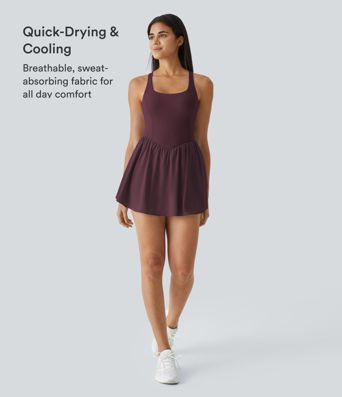 Breezeful™ Corset 2-in-1 Pocket Mini Quick Dry Flowy Pickleball Active Dress