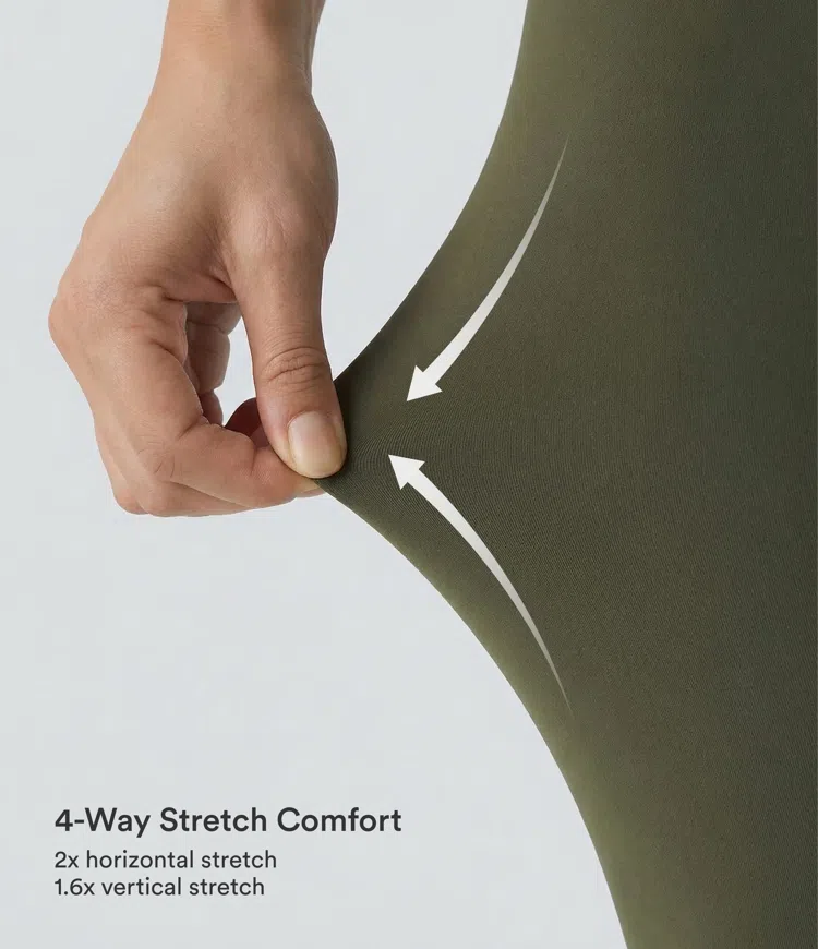 Forest Night DayStretch High Waisted Cargo Pocket Skinny Yoga Leggings / 2