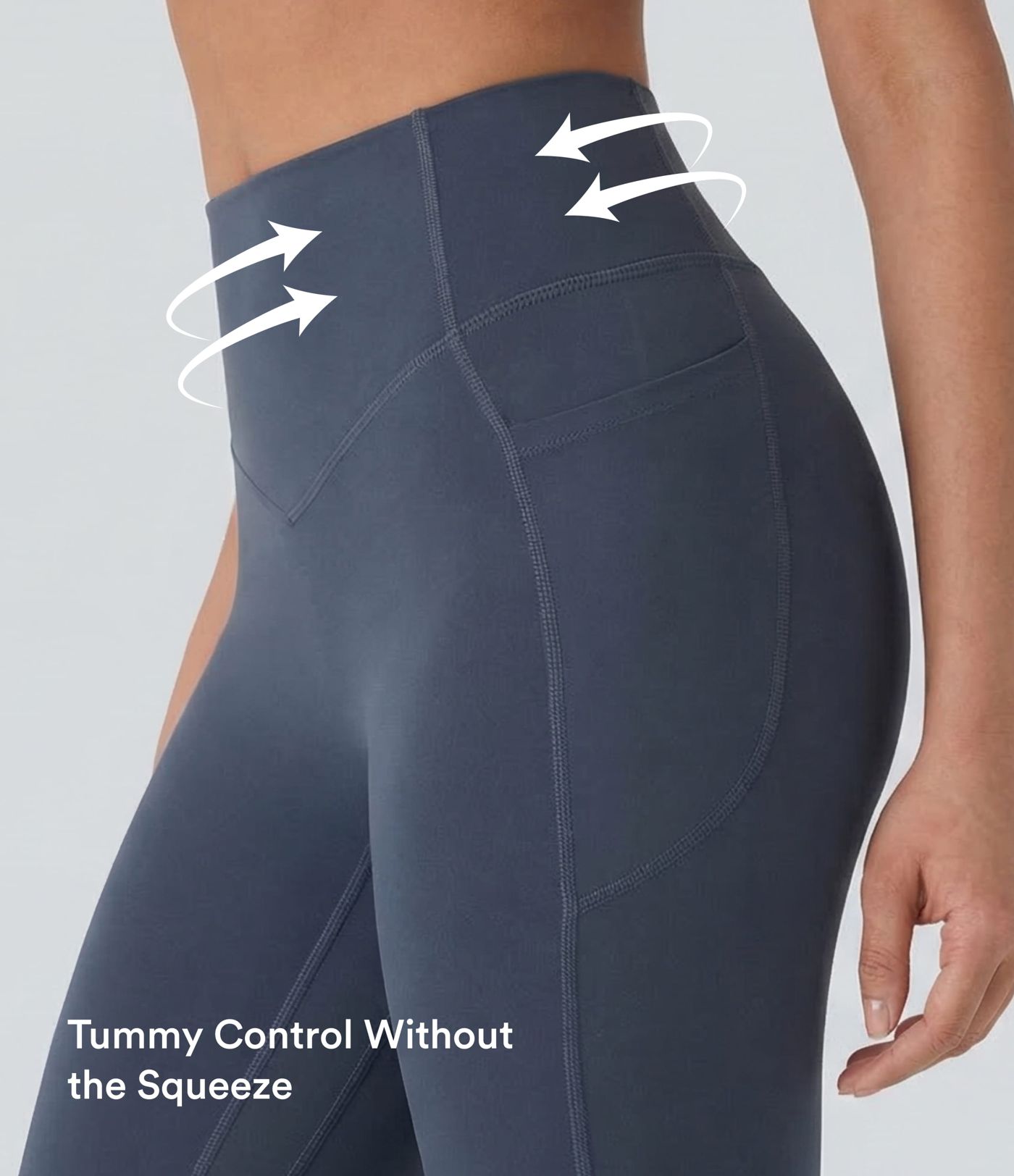 Halara UltraSculpt™ High Waisted Tummy Control Butt Lifting Ruched Pocket Shaping Yoga Leggings