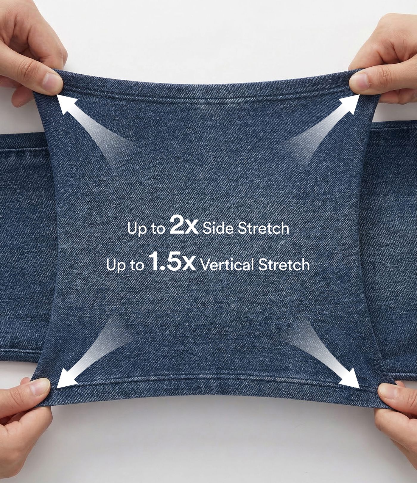 Leggings oficina Halara Flex™ mezclilla elástico lavado bolsillo lateral cruzado