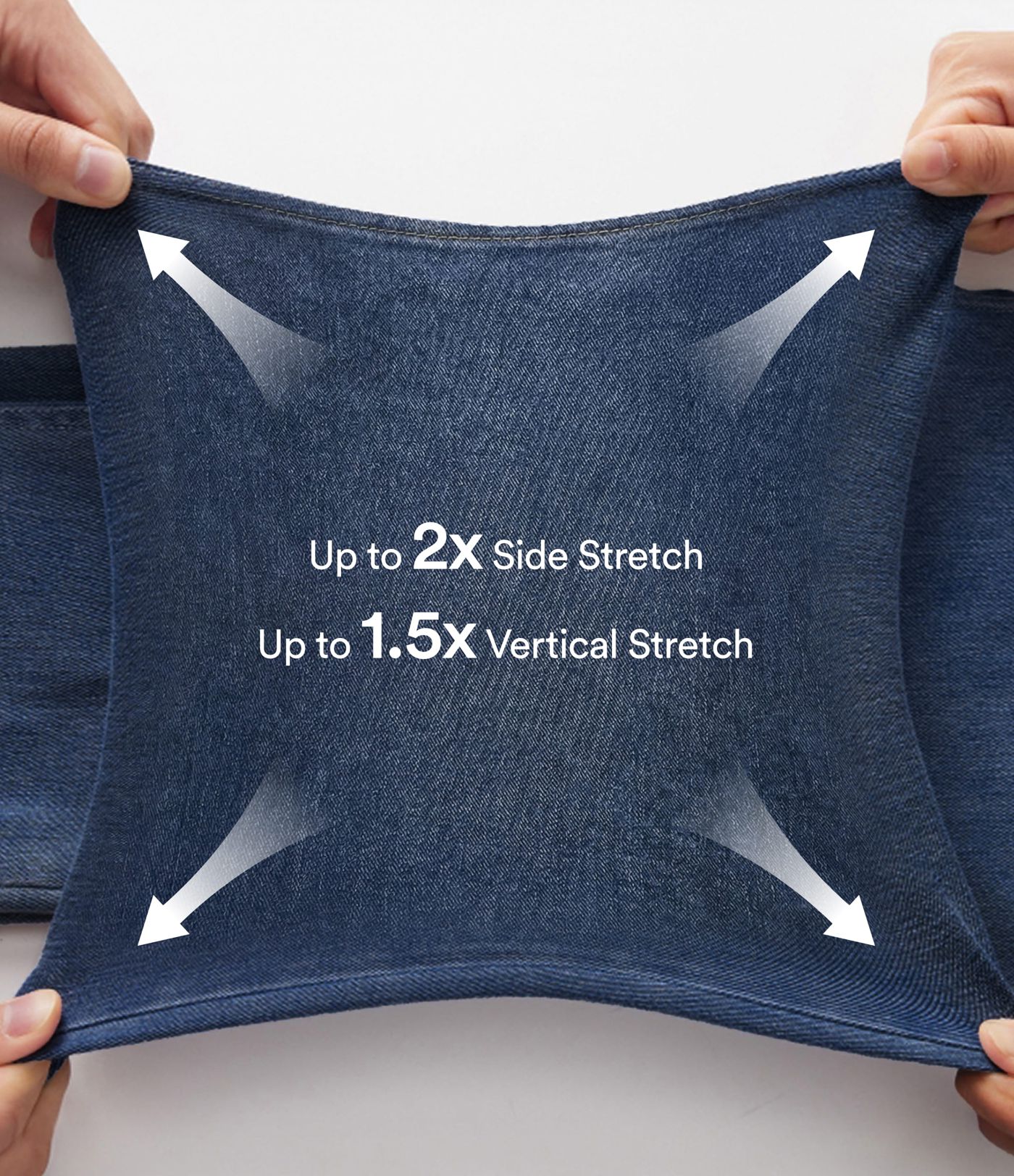 Halara Flex™ Aukšto juosmens džinsiniai laisvalaikio antblauzdžiai su kišenėmis