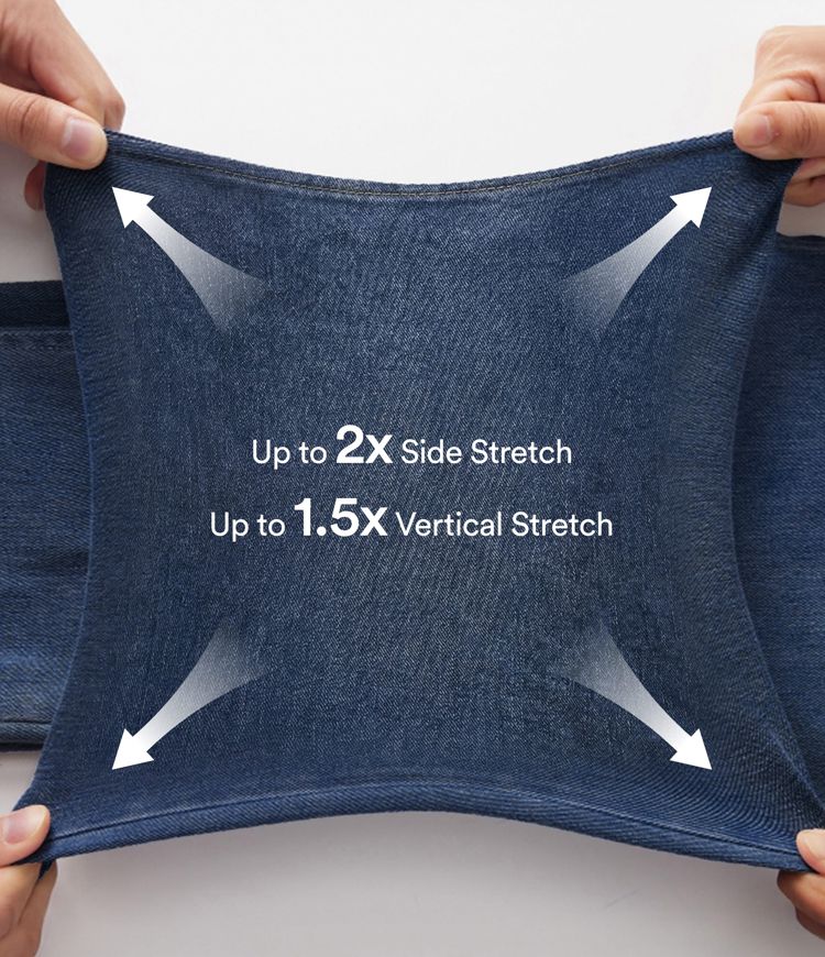 Halara Flex™ Aukšto juosmens džinsiniai laisvalaikio antblauzdžiai su kišenėmis