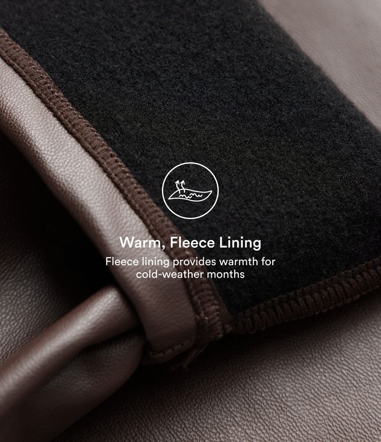 High Waisted Tummy Control Stretchy PU Fleece 7/8 Skinny Casual Leggings with Pockets