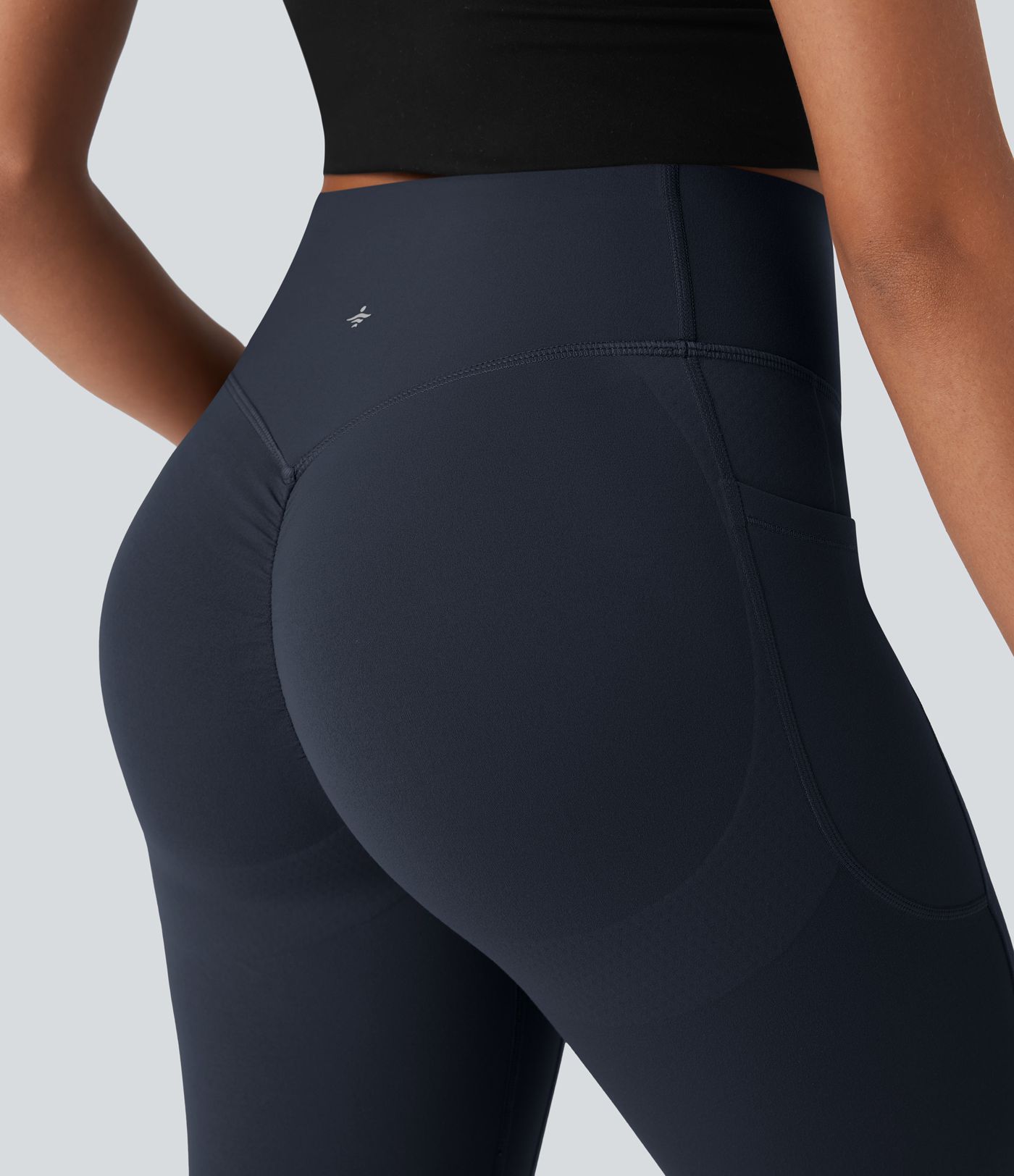 Halara UltraSculpt™ High Waisted Scrunch Butt Lifting Tummy Control Side Pocket Shaping Workout Biker Shorts 9''
