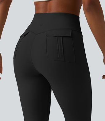 Halara UltraSculpt™ High Waisted Tummy Control Capri Casual Leggings with Pockets Halara UltraSculpt™ High Waisted Tummy Control Capri Casual Leggings with Pockets