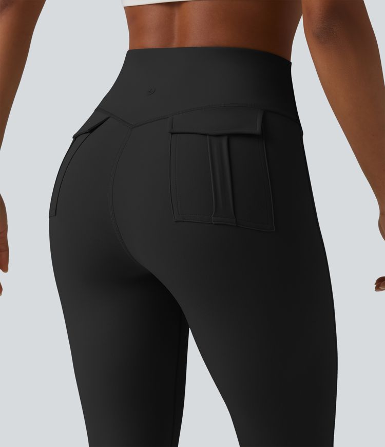 Halara UltraSculpt™ High Waisted Tummy Control Capri Casual Leggings with Pockets Halara UltraSculpt™ High Waisted Tummy Control Capri Casual Leggings with Pockets