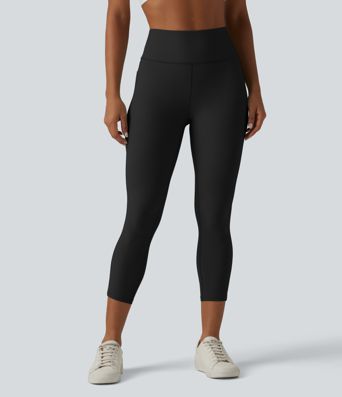 Halara UltraSculpt™ High Waisted Tummy Control Capri Casual Leggings with Pockets Halara UltraSculpt™ High Waisted Tummy Control Capri Casual Leggings with Pockets