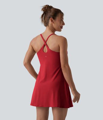 Softlyzero™ Plush Backless Active Dress-Easy Peezy Edition D-F