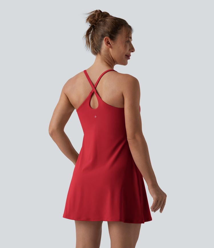 Softlyzero™ Plush Backless Active Dress-Easy Peezy Edition D-F